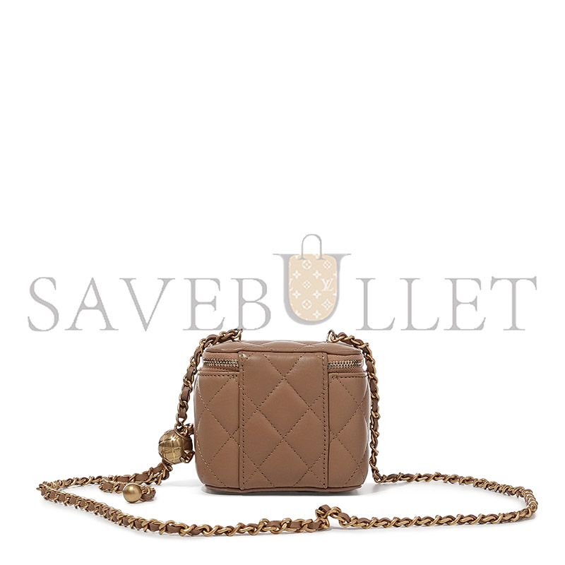 CHANEL VANITY WITH CHAIN AP1447 (10*7*9cm)